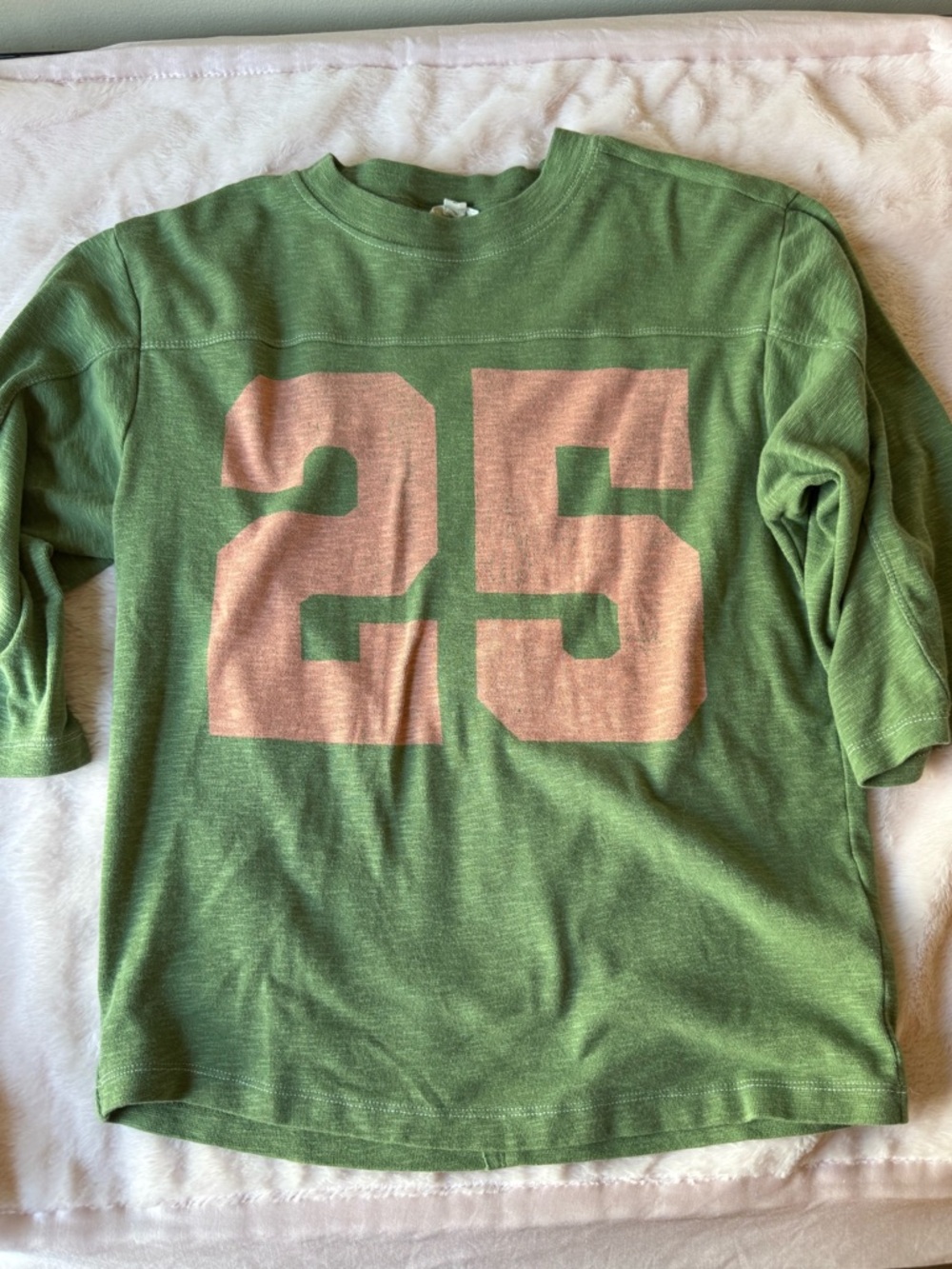 Pilcro 3/4 Sleeve Varsity Tee